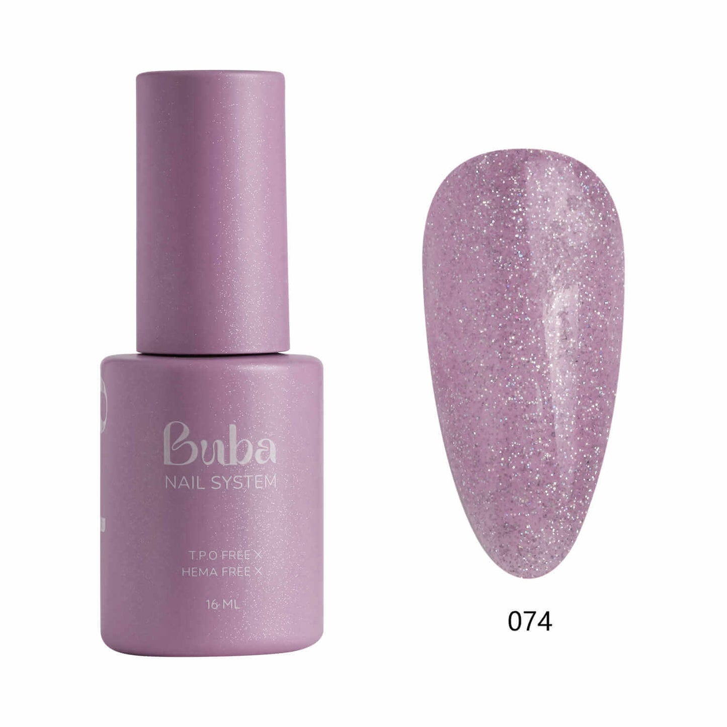 לק ג׳ל בובה Buba HEMA FREE גוון 074