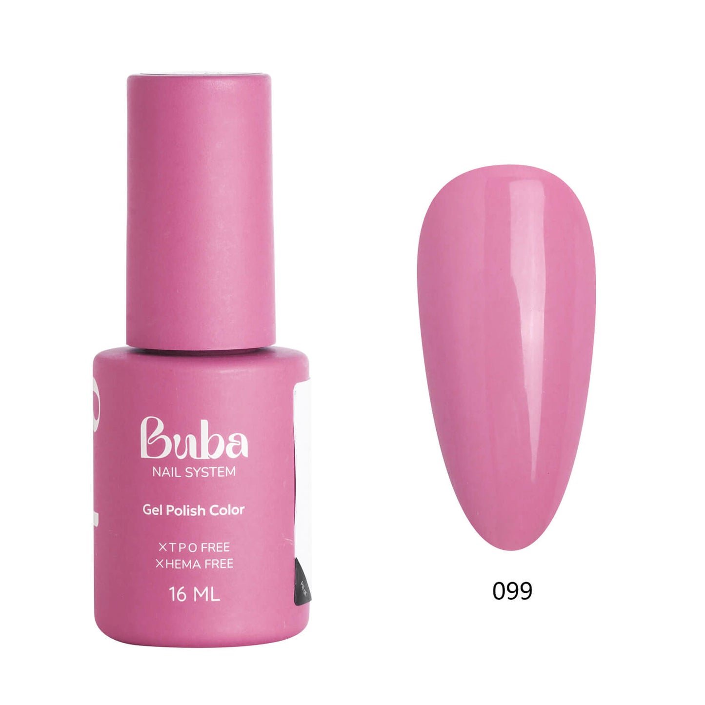 לק ג׳ל בובה Buba HEMA FREE גוון 099