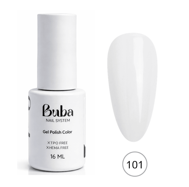 לק ג׳ל בובה Buba HEMA FREE גוון 101