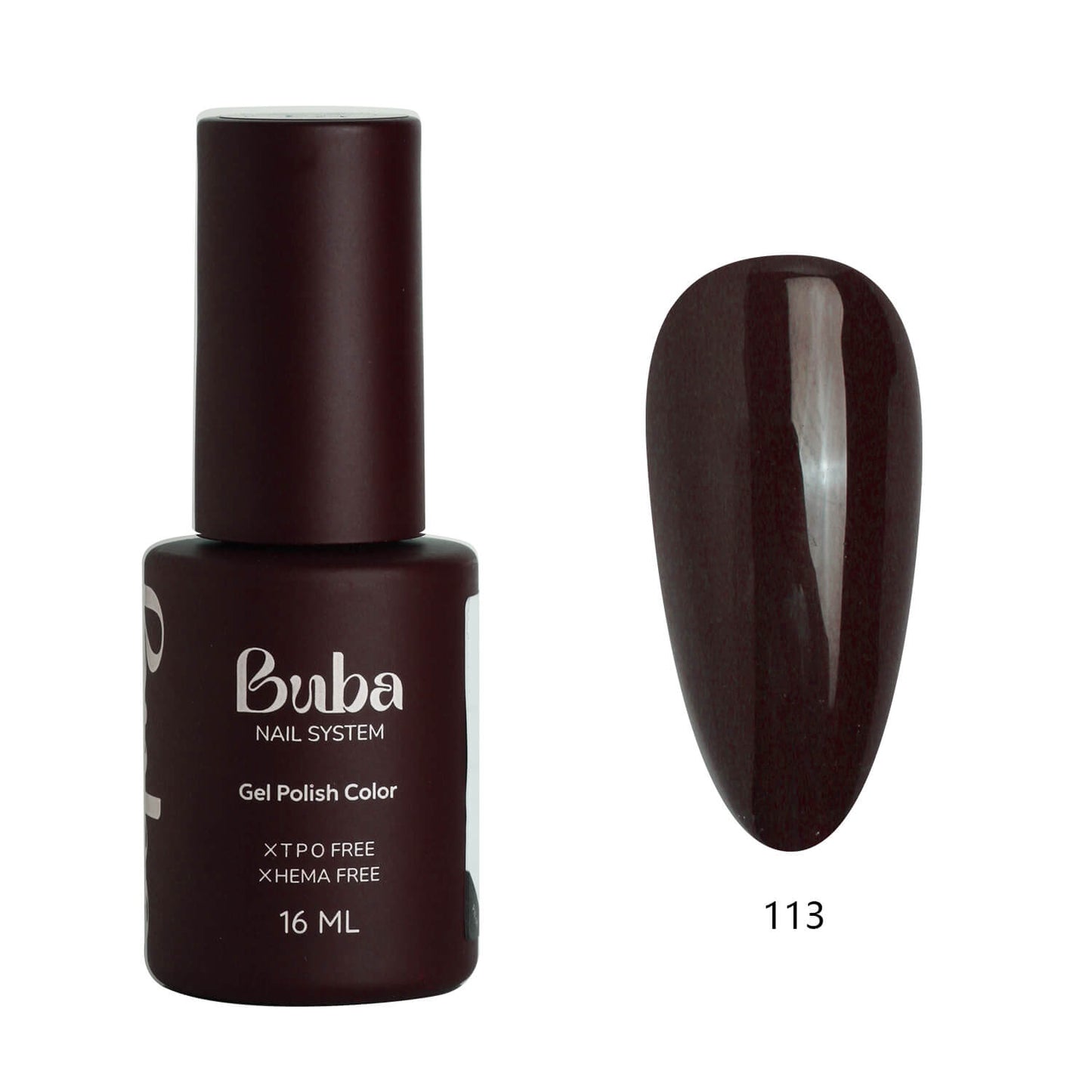 לק ג׳ל בובה Buba HEMA FREE גוון 113