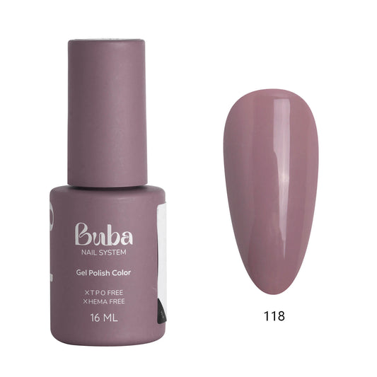 לק ג׳ל בובה Buba HEMA FREE גוון 118