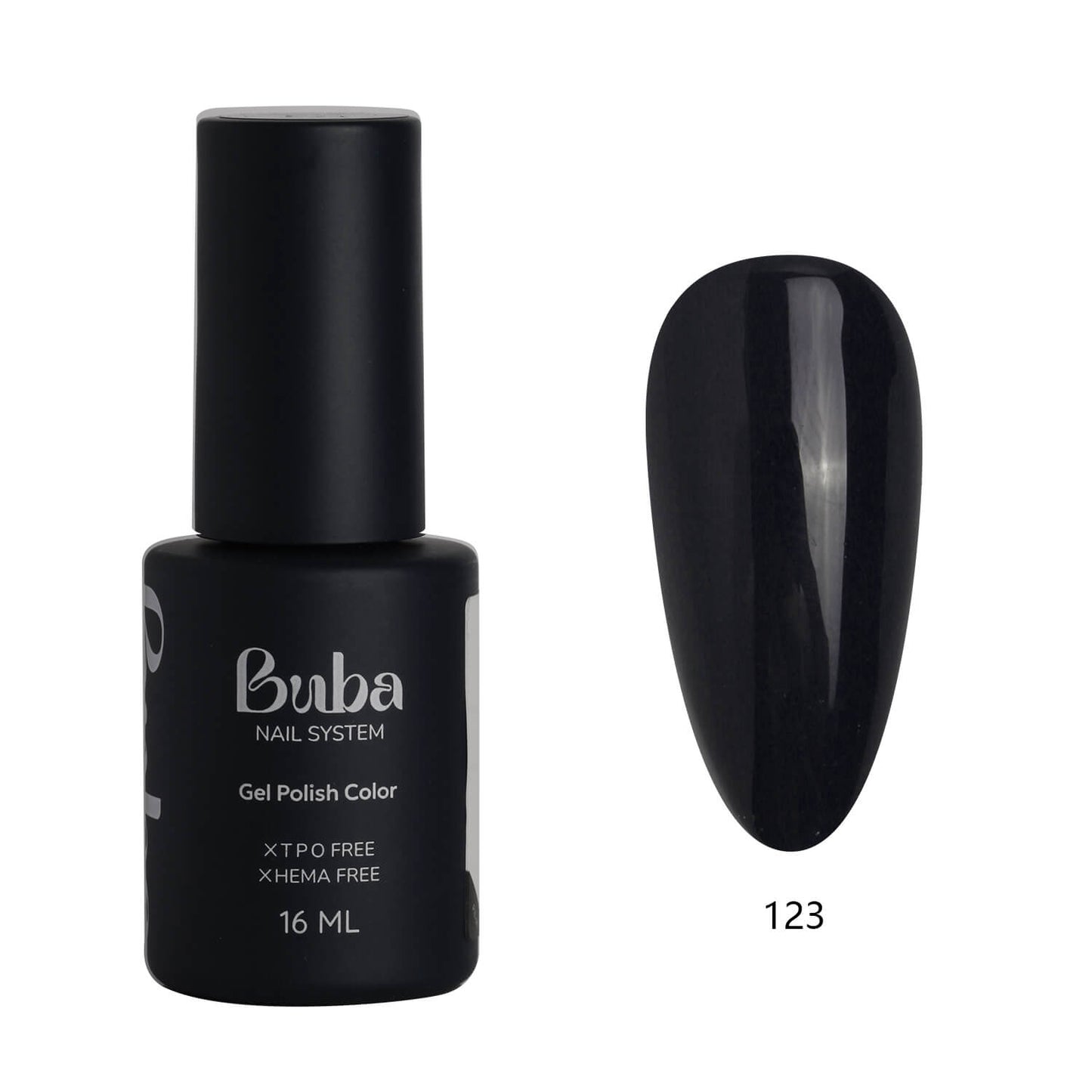 לק ג׳ל בובה Buba HEMA FREE גוון 123