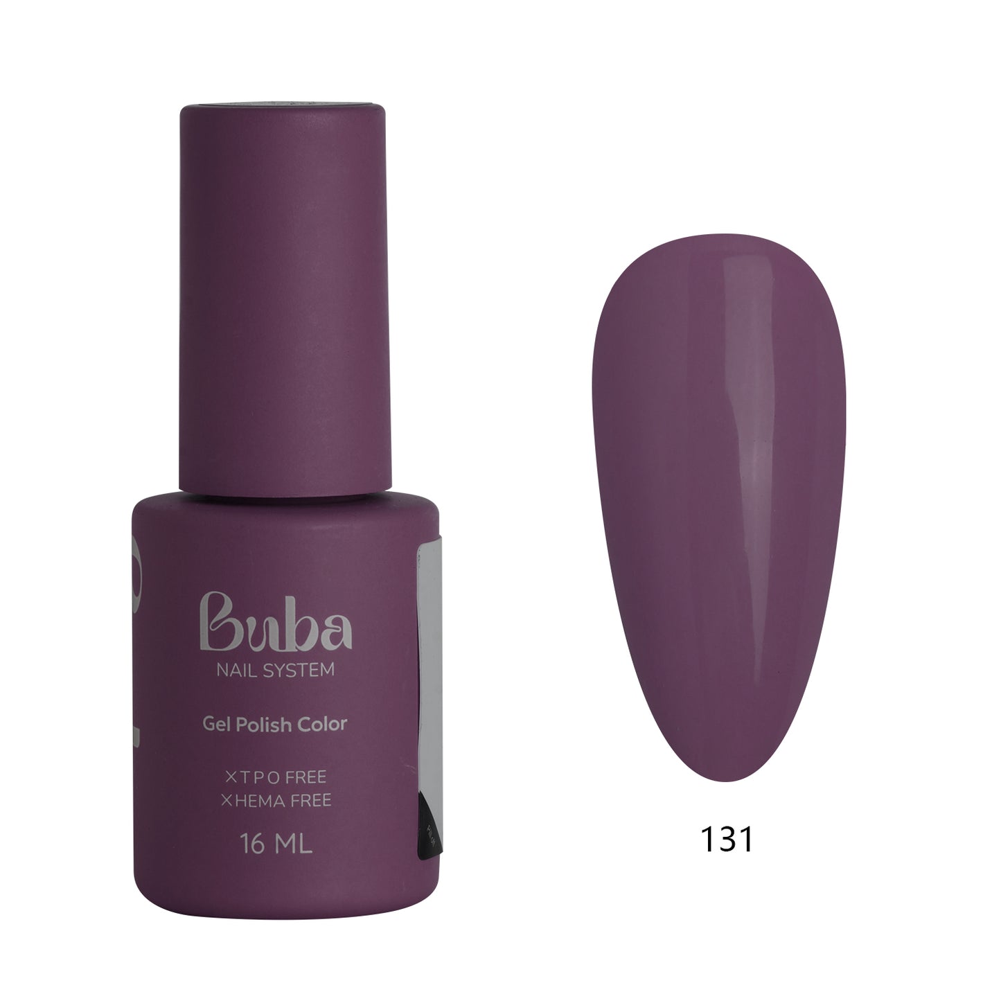 לק ג׳ל בובה Buba HEMA FREE גוון 131