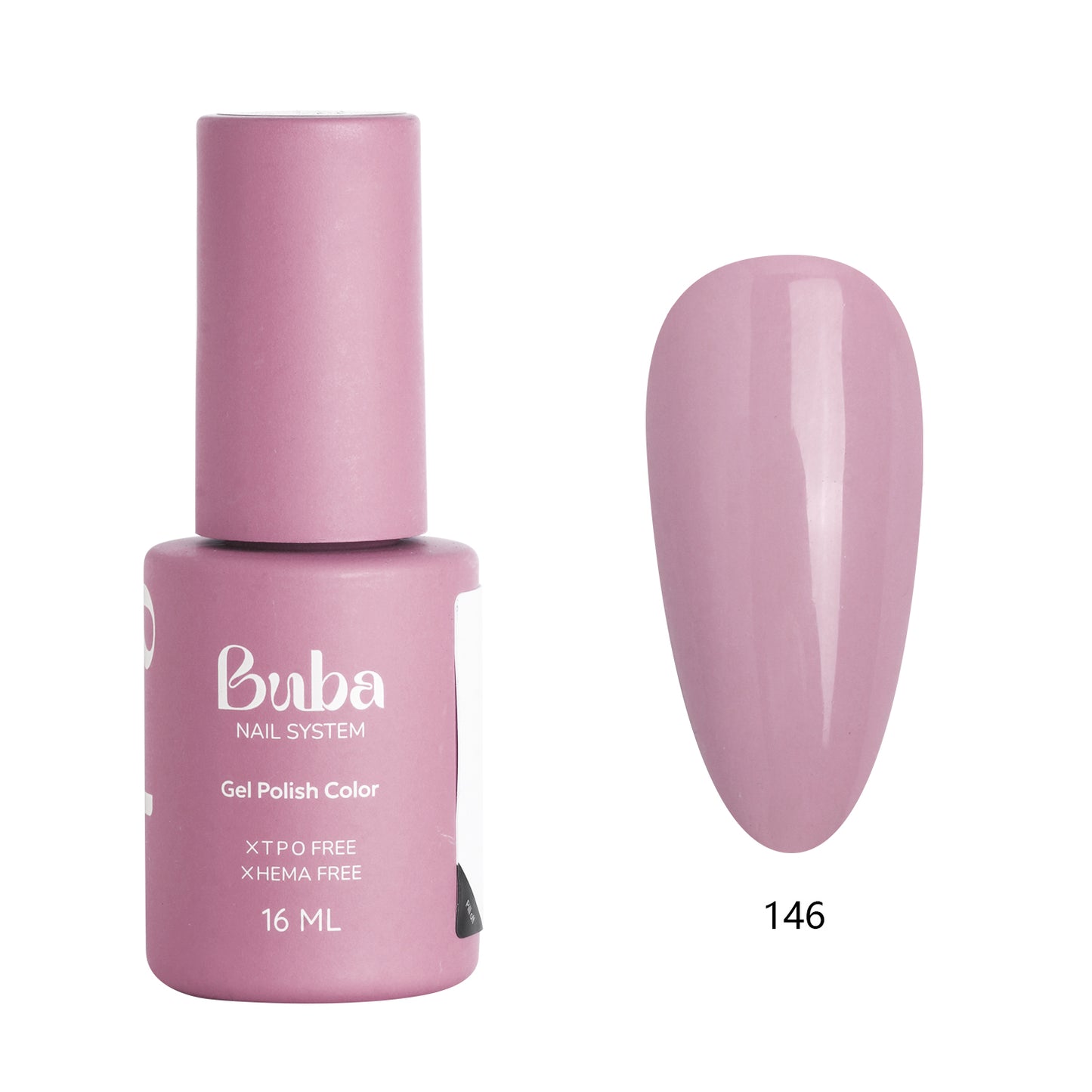 לק ג׳ל בובה Buba HEMA FREE גוון 146