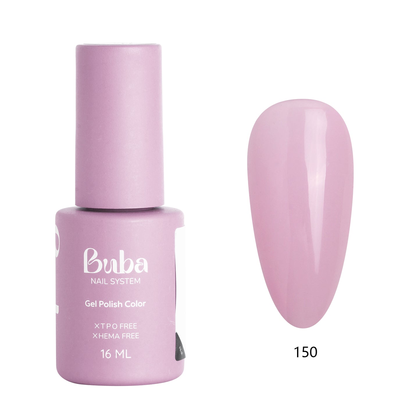 לק ג׳ל בובה Buba HEMA FREE גוון 150