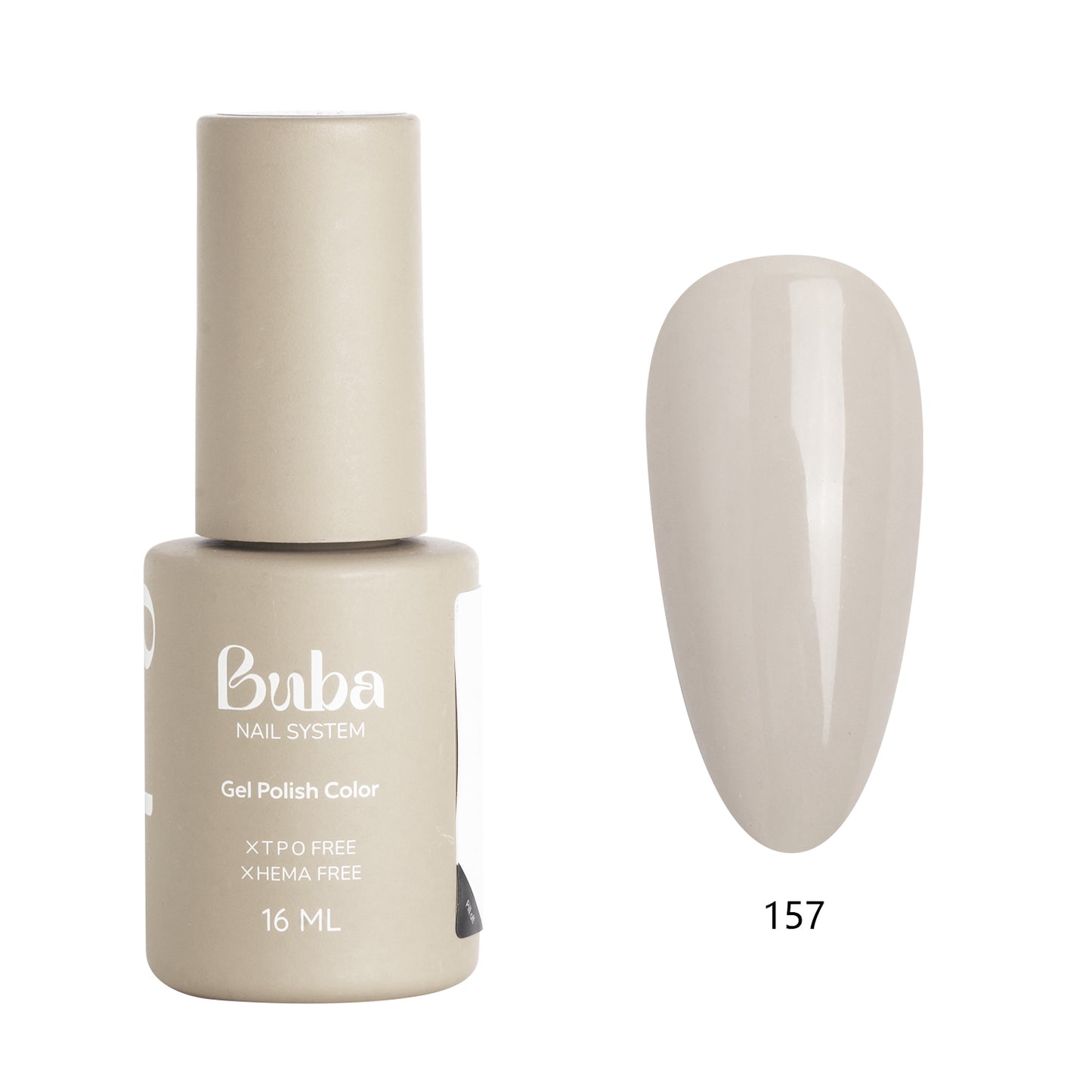 לק ג׳ל בובה Buba HEMA FREE גוון 157