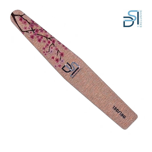 פצירה מקצועית מעוין גסות 180/180  Diamond File  DSI Premium Nails
