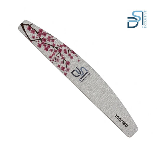 פצירה מקצועית חצי ירח גסות 100/180 Half-moon File DSI Premium Nails