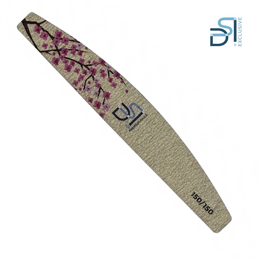 פצירה מקצועית חצי ירח גסות 150/150 Half-moon File DSI Premium Nails