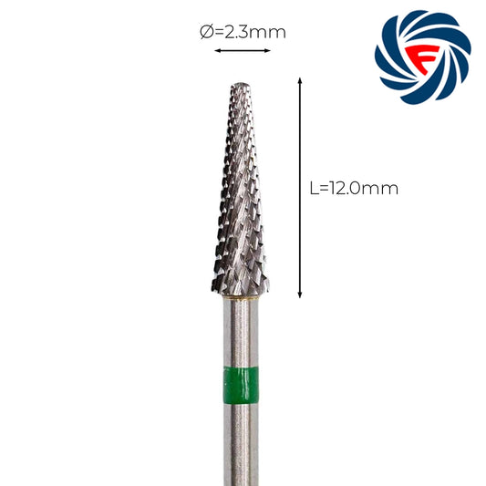 ראש קרבייד Freza קונוס מעוגל גסות גס 406802