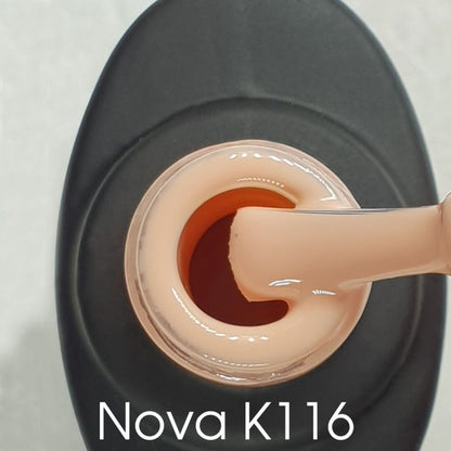 לק ג׳ל לציפורן טבעית Nova K 116