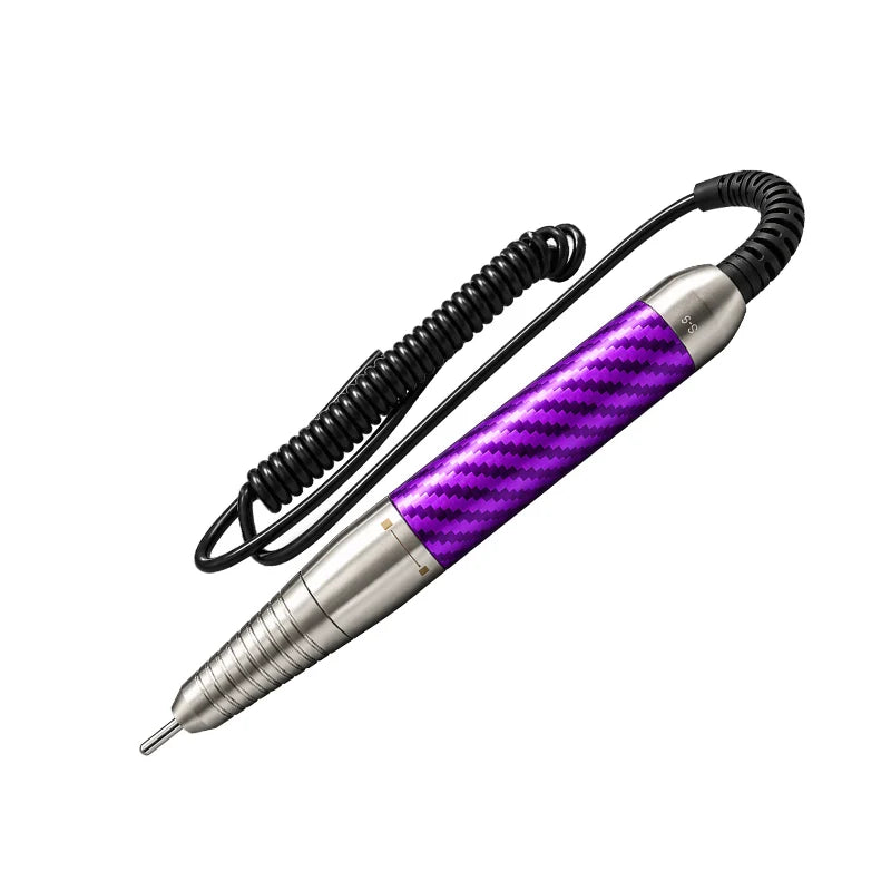 מכונת שיוף מקצועית נטענת עם מנוע סגול Professional Micromotor Portable Brushless
