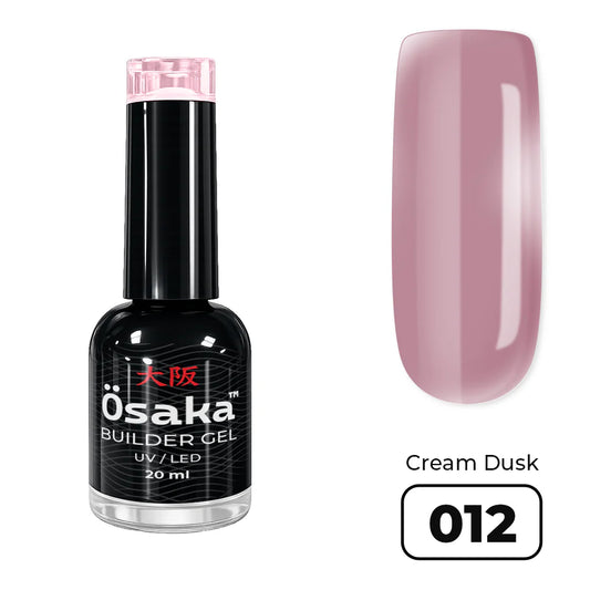 ג׳ל בנייה בבקבוק 20 מ״ל Brush Builder Gel Cream Dusk 012 Osaka