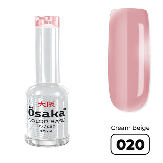 ראבר בייס בצבע 20 מ״ל Color Base Cream Beige 020 Osaka