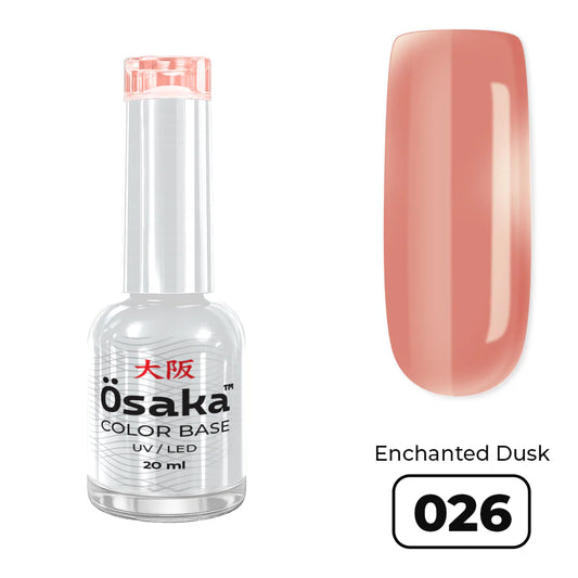 Color Base Enchanted Dusk 026 - בייס ג׳ל בצבע 20 מ״ל
