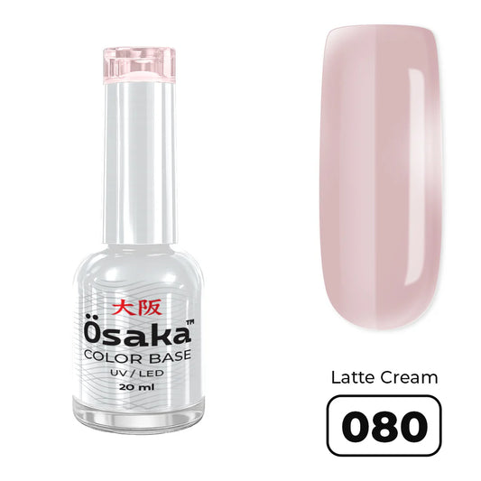 Osaka Color Base Latte Cream 080 - בייס ג׳ל בצבע 20 מ״ל