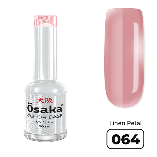 ראבר בייס בצבע 20 מ״ל Color Base Linen Petal 064 Osaka 