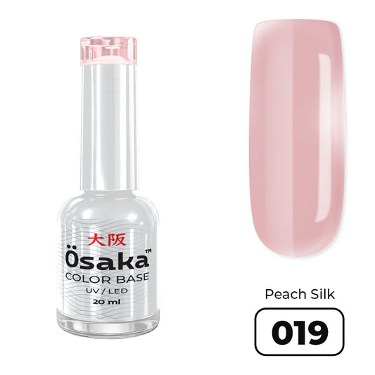 ראבר בייס בצבע 20 מ״ל Color Base Peach Silk 019 Osaka