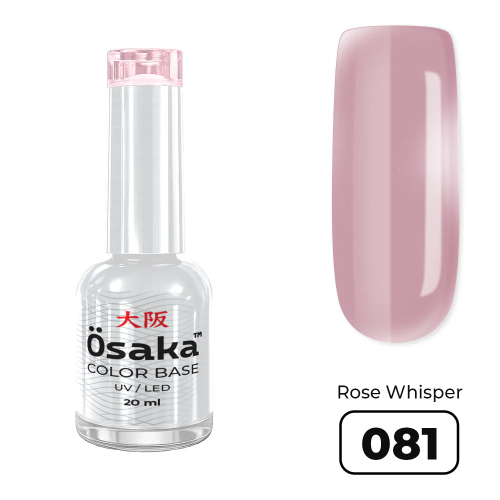 ראבר בייס בצבע 20 מ״ל Color Base Rose Whisper 081 Osaka