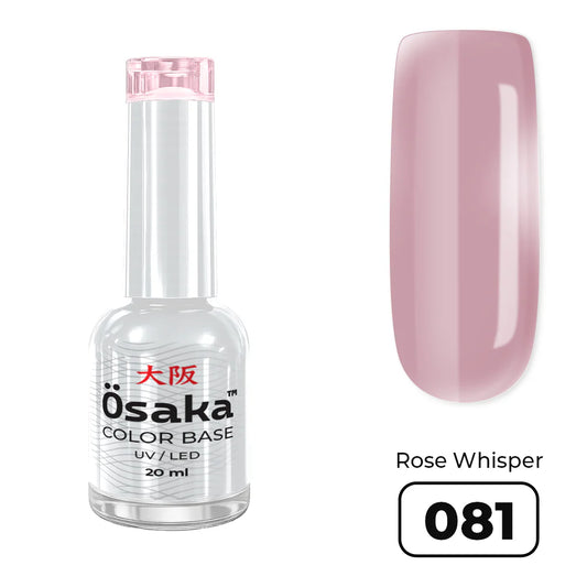 ראבר בייס בצבע 20 מ״ל Color Base Rose Whisper 081 Osaka