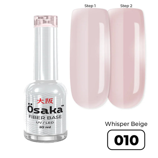 בסיס פייבר ג׳ל בצבע 20 מ״ל Fiber Base Whisper Beige 010 Osaka
