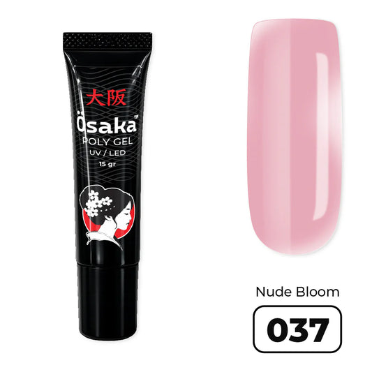 פוליג׳ל 15 מ״ל PolyGel Tube Nude Bloom 037 Osaka