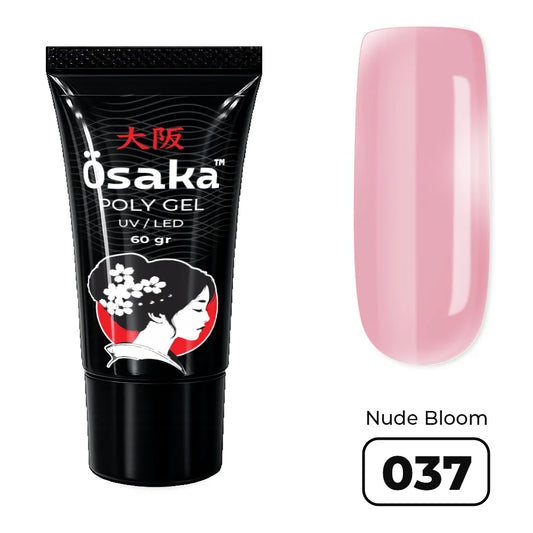 פוליג׳ל 60 מ״ל PolyGel Tube Nude Bloom 037 Osaka