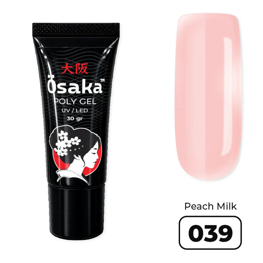 פוליג׳ל 30 מ״ל PolyGel Tube Peach Milk 039 Osaka
