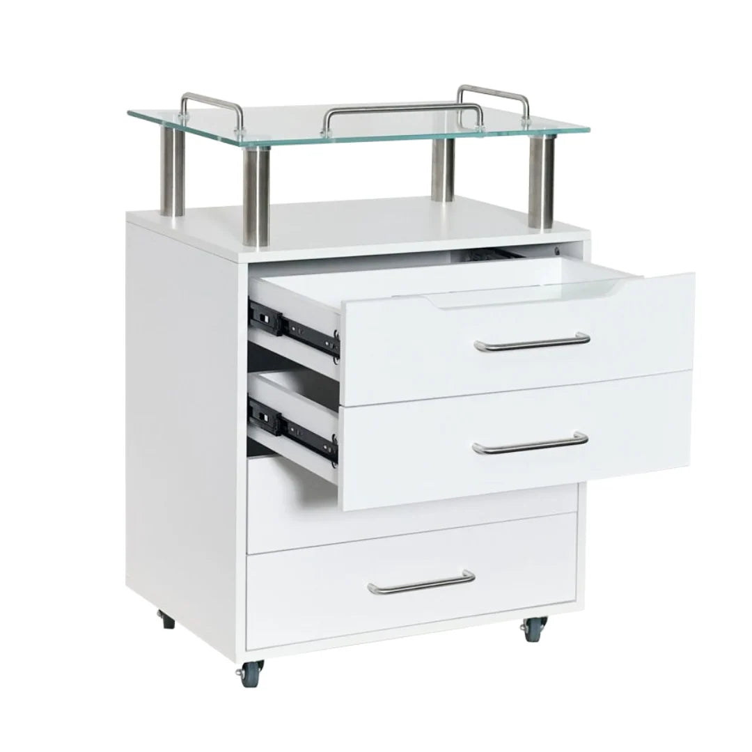 Storage cabinet -ארונית עבודה ניידת עם תא חיטוי UV מובנה